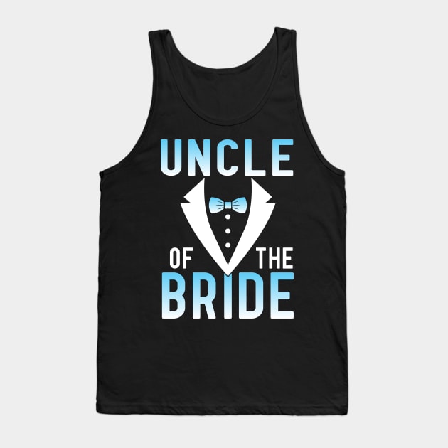 Uncle Of The Bride Groom Husband Wife Wedding Married Day Tank Top by joandraelliot